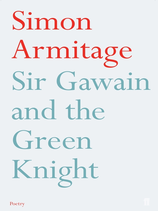 Title details for Sir Gawain and the Green Knight by Simon Armitage - Wait list